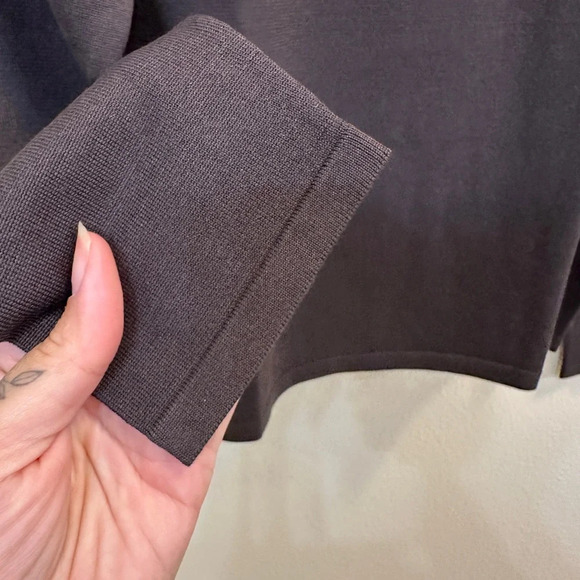 Pendleton silk blend mock neck sweater - Picture 3 of 6